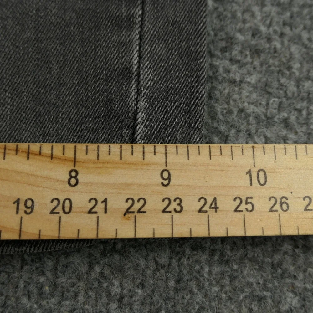 Levis 559 Jeans Mens 42x30 Relaxed Straight Stretch Grey Denim Pants Workwear